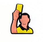 JIBBITZ FOOTBALL - Carton jaune