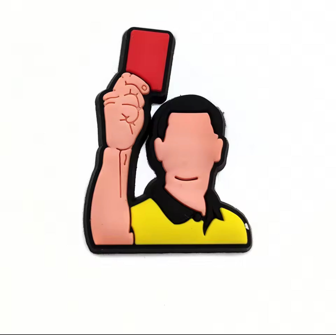 JIBBITZ FOOTBALL - Carton rouge
